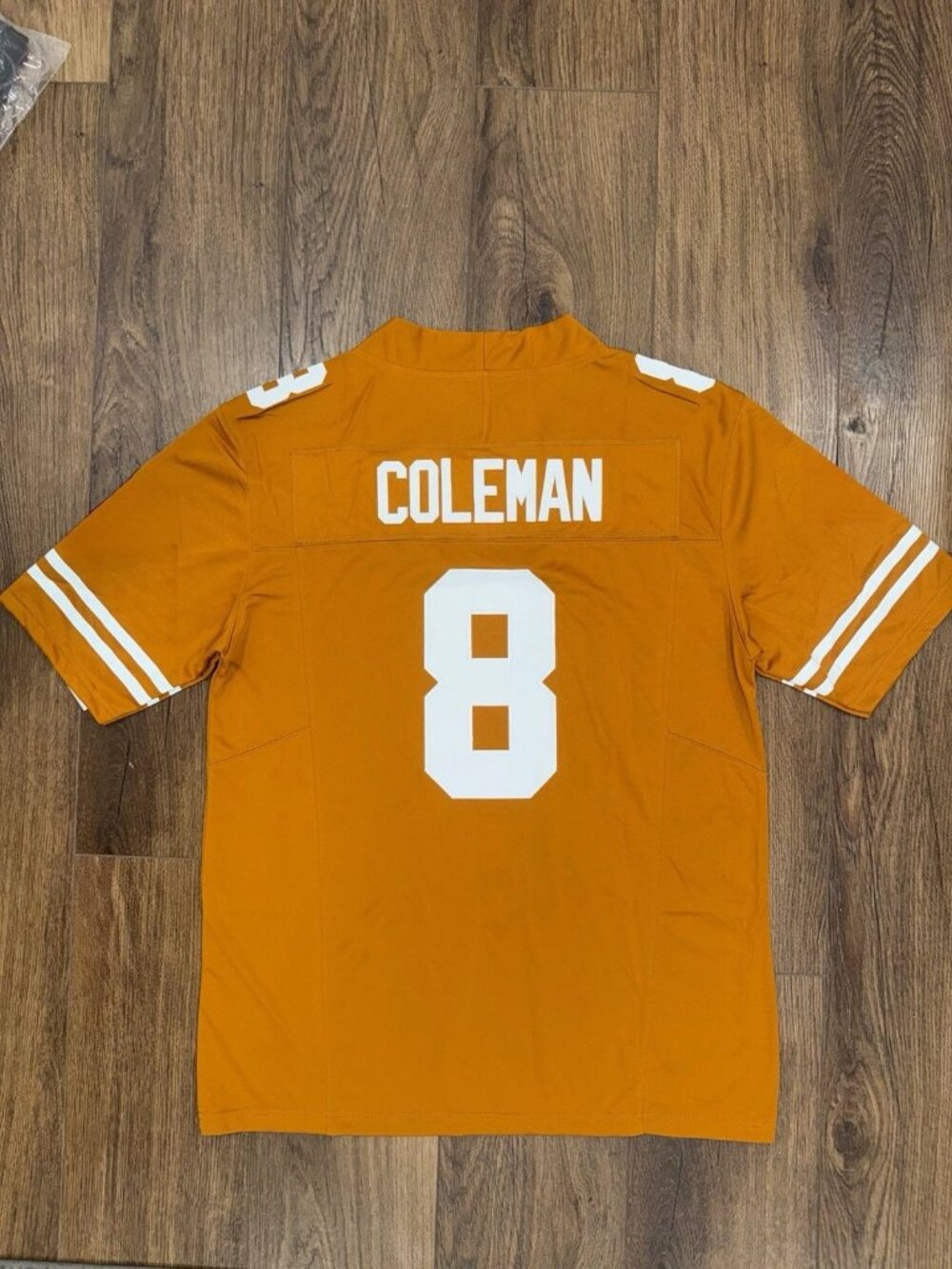 Cam Coleman Orange Kids Stitched Jersey Vapor